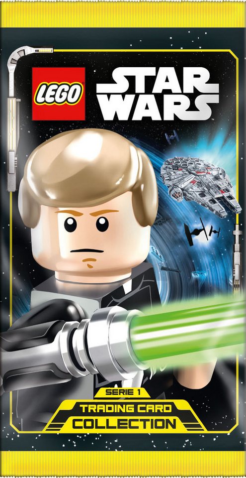Star Wars Sammelkarte LEGO Star Wars - Serie 1 Trading Cards - 10 Displays (500 Booster)