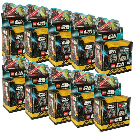 Star Wars Sammelkarte LEGO Star Wars - Serie 1 Trading Cards - 10 Displays (500 Booster)