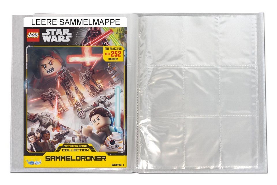 Star Wars Sammelkarte LEGO Star Wars - Serie 1 Trading Cards - Leere Sammelmappe - Deutsch