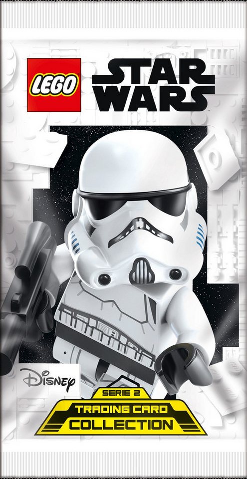 Star Wars Sammelkarte LEGO Star Wars - Serie 2 Trading Cards - 1 Booster
