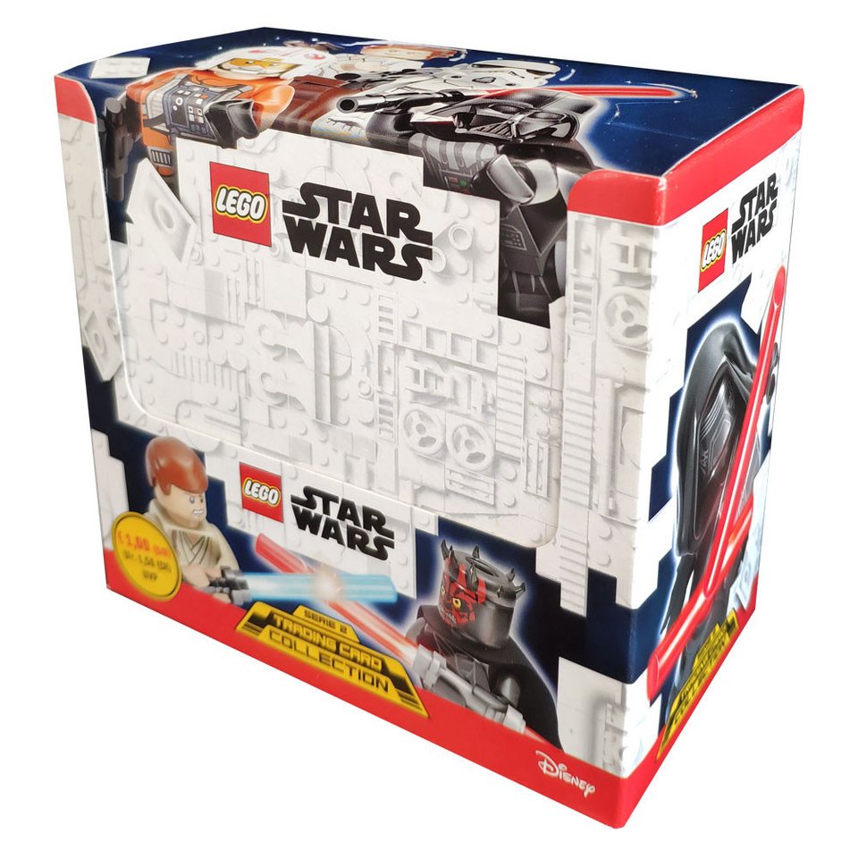 Star Wars Sammelkarte LEGO Star Wars - Serie 2 Trading Cards - 1 Display (50 Booster)