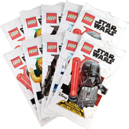 Star Wars Sammelkarte LEGO Star Wars - Serie 2 Trading Cards - 10 Booster
