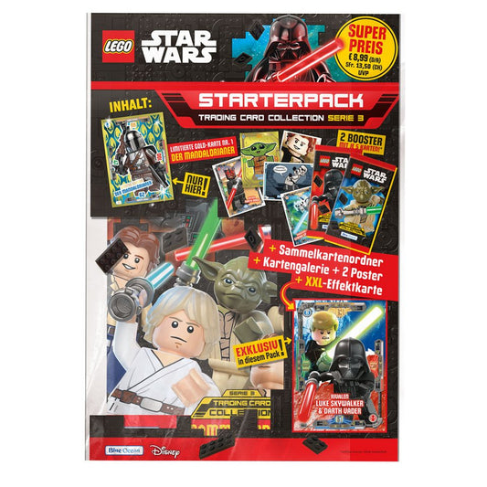 Star Wars Sammelkarte LEGO Star Wars - Serie 3 Trading Cards - 1 Starter