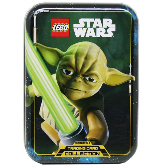 Star Wars Sammelkarte LEGO Star Wars - Trading Cards - 1 Mini Tin - Yoda - Deutsch