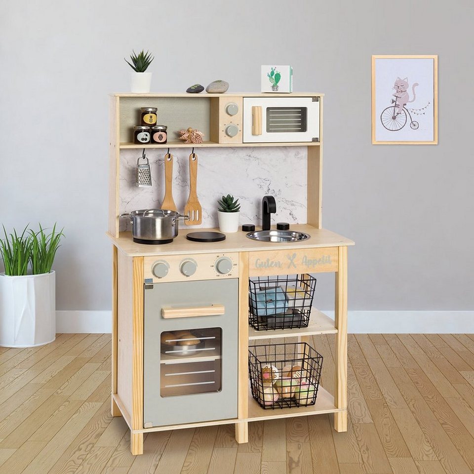 Sun Spielküche Little Chef Holz, aus Holz