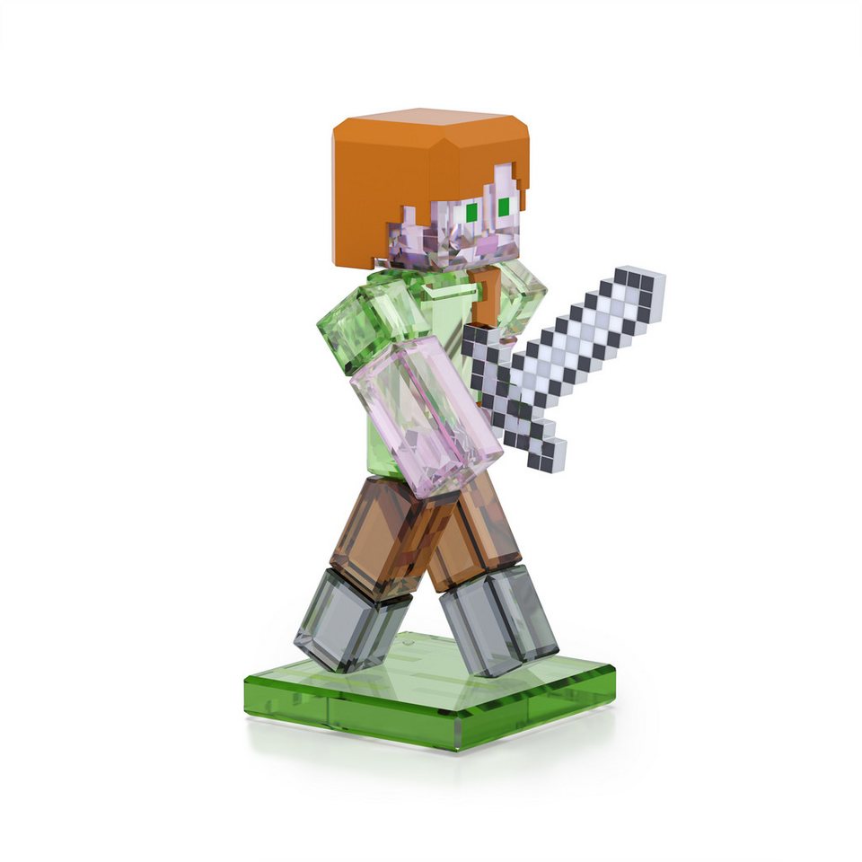 Swarovski Dekofigur Kristallfigur Sammelfigur Minecraft Alex, (1 St)