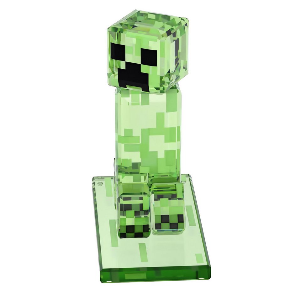 Swarovski Dekofigur Kristallfigur Sammelfigur Minecraft Creeper, (1 St)
