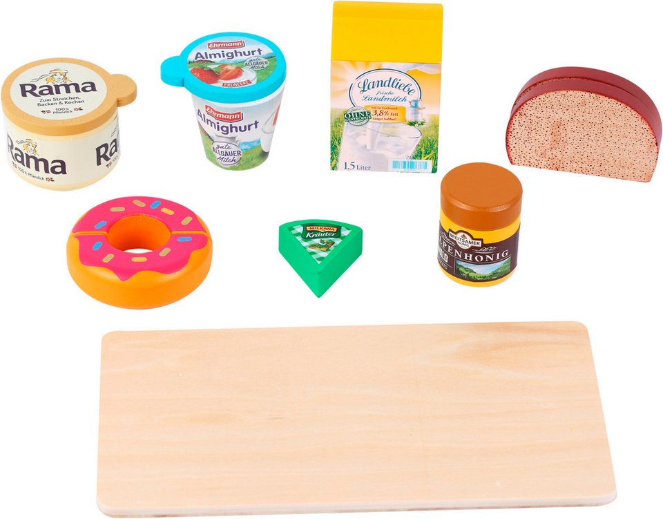 Tanner Spiellebensmittel Frühstücks-Set, (10-tlg), aus Holz