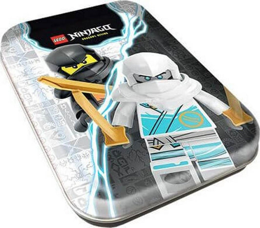 Top Media Sammelkarte Serie 9 schwarz, Lego Ninjago Mini Tin