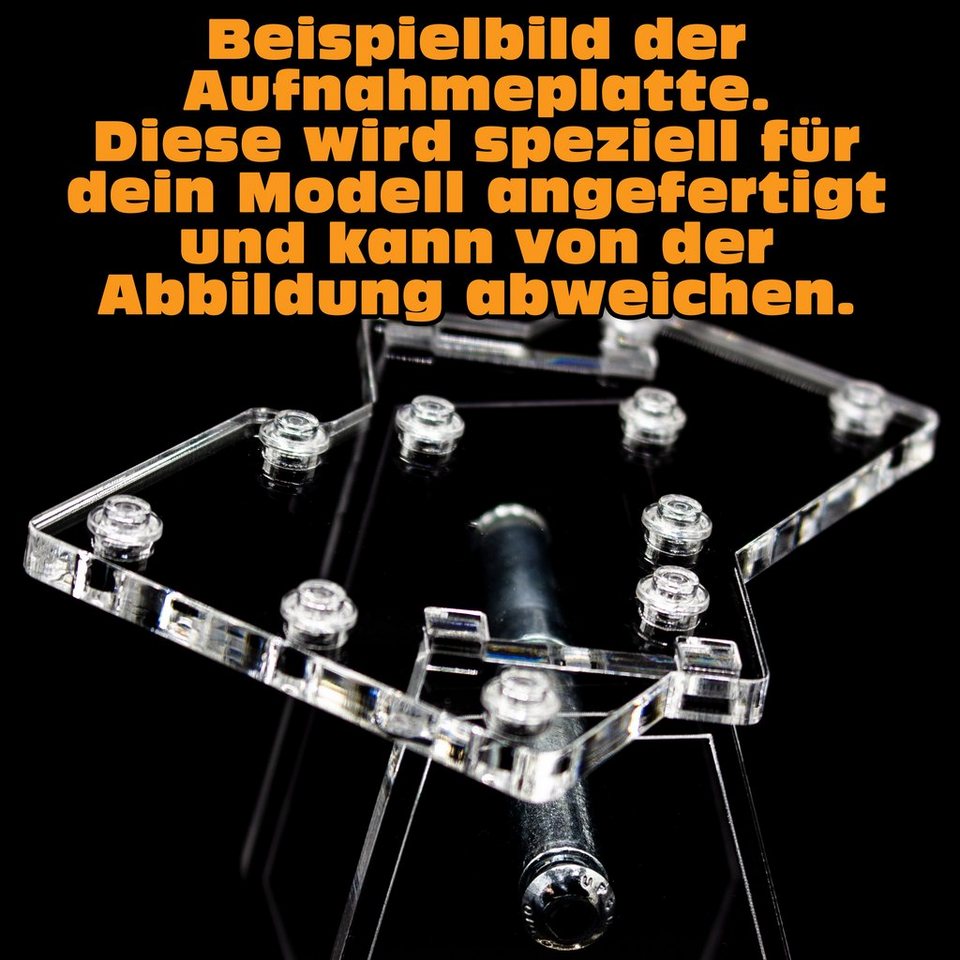 AREA17 Standfuß Acryl Display Stand für LEGO 75232 The Justifier (1 St), zum selbst zusammenbauen