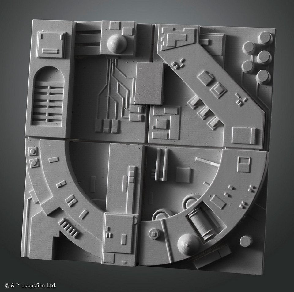 Bandai Modellbausatz TIE Advanced, Star Wars, Maßstab 1:72