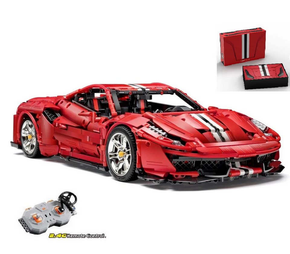 CaDA CaDA Italian RC Super Car Klemmbausteine Master Serie Bausteine Set Spielbausteine