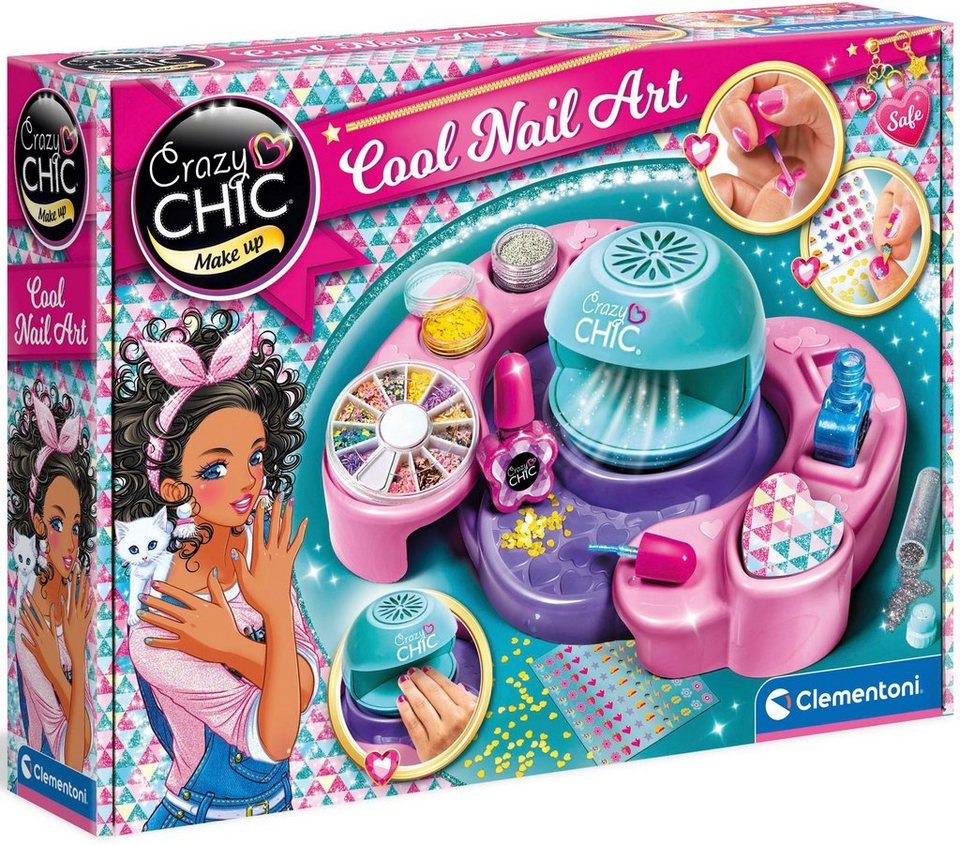 Clementoni® Kreativset Crazy Chic, Cool Nail Art