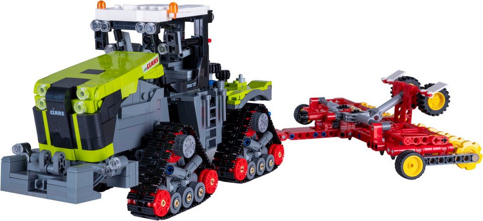 Jamara CaDA, Bricks, Claas Xerion 5000 Trac TS (402856) Konstruktions-Spielset, (1336 St)