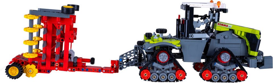Jamara CaDA, Bricks, Claas Xerion 5000 Trac TS (402856) Konstruktions-Spielset, (1336 St)