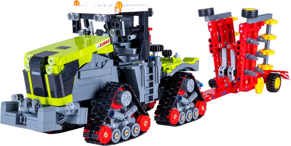 Jamara CaDA, Bricks, Claas Xerion 5000 Trac TS (402856) Konstruktions-Spielset, (1336 St)