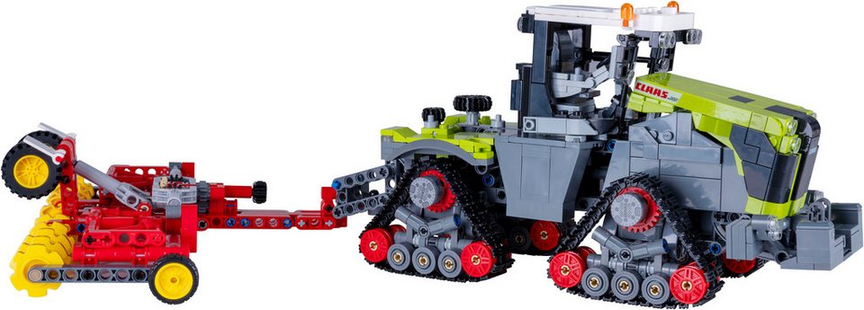 Jamara CaDA, Bricks, Claas Xerion 5000 Trac TS (402856) Konstruktions-Spielset, (1336 St)