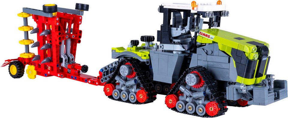 Jamara CaDA, Bricks, Claas Xerion 5000 Trac TS (402856) Konstruktions-Spielset, (1336 St)