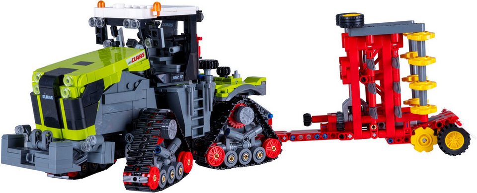 Jamara CaDA, Bricks, Claas Xerion 5000 Trac TS (402856) Konstruktions-Spielset, (1336 St)