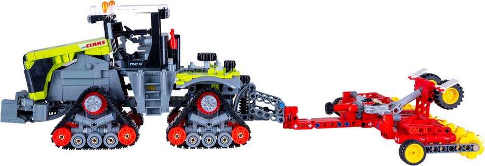 Jamara CaDA, Bricks, Claas Xerion 5000 Trac TS (402856) Konstruktions-Spielset, (1336 St)