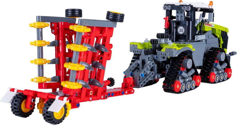 Jamara CaDA, Bricks, Claas Xerion 5000 Trac TS (402856) Konstruktions-Spielset, (1336 St)
