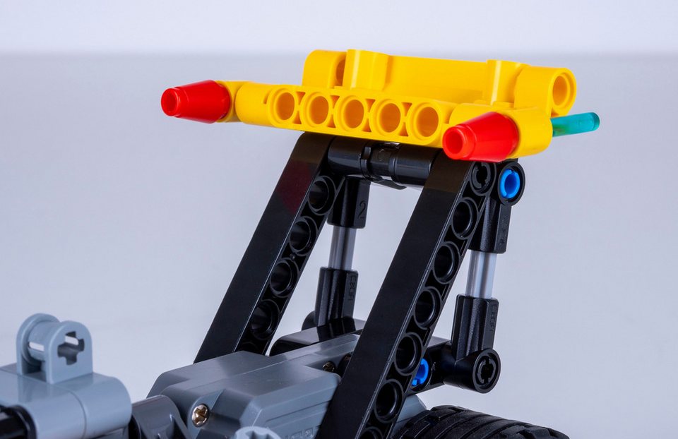 Jamara CaDA, Bricks, Drag Racing gelb (402863) Konstruktions-Spielset, (151 St)