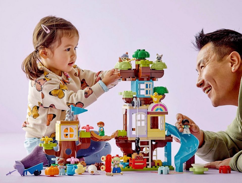 LEGO® 3in1 Baumhaus (10993), LEGO® DUPLO Town Konstruktionsspielsteine, (126 St)