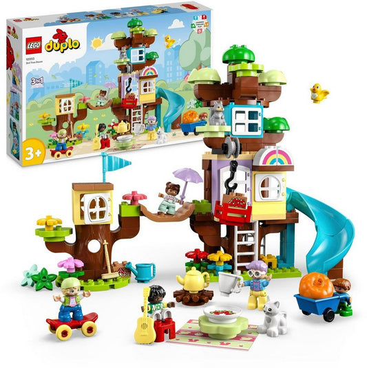 LEGO® 3in1 Baumhaus (10993), LEGO® DUPLO Town Konstruktionsspielsteine, (126 St)