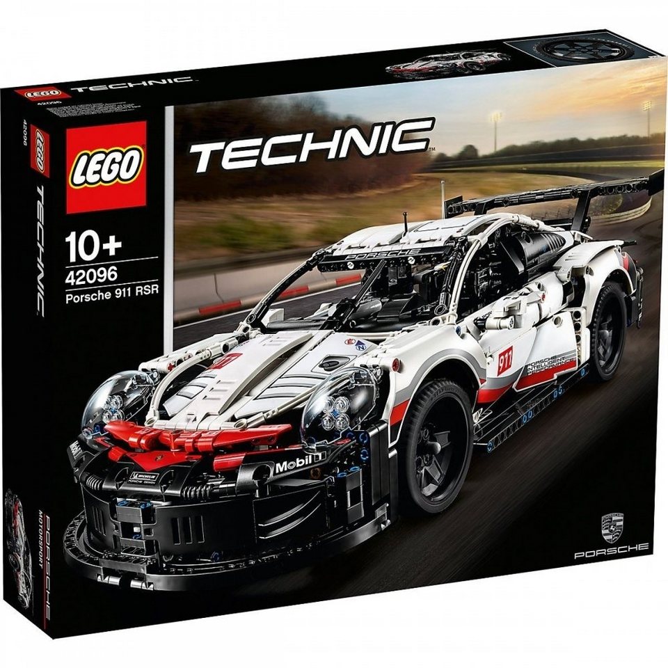 LEGO® 42096 Technic Porsche 911 RSR, Konstruktionsspielzeug, 1580 -teilig Konstruktions-Spielset