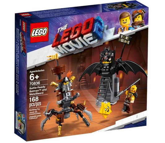 LEGO® 70836 THE LEGO® MOVIE 2 Set Piraten-Set Konstruktions-Spielset, Einsatzbereiter Batman und EisenBart