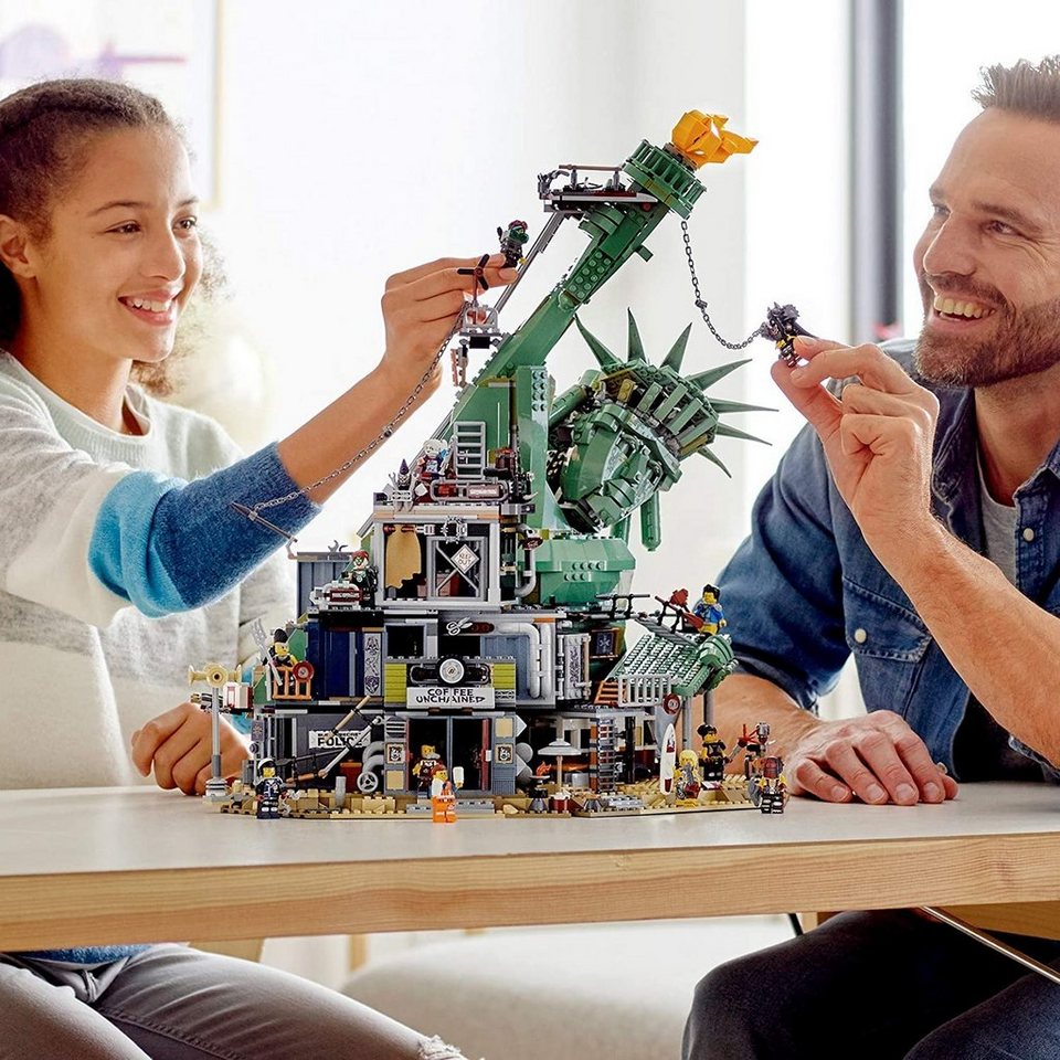 LEGO® 70840 Lego Movie Willkommen in Apo­ka­lyp­stadt! Spielbausteine, (3178 St)