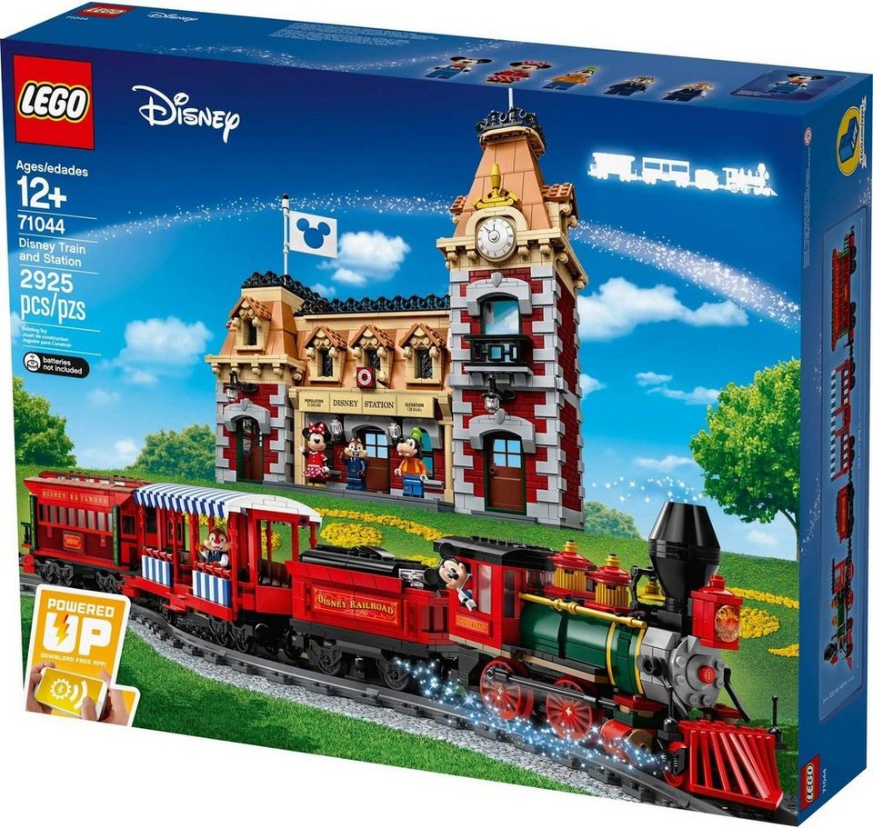 LEGO® 71044 Disney Zug mit Bahnhof Spielbausteine, (2925 St)