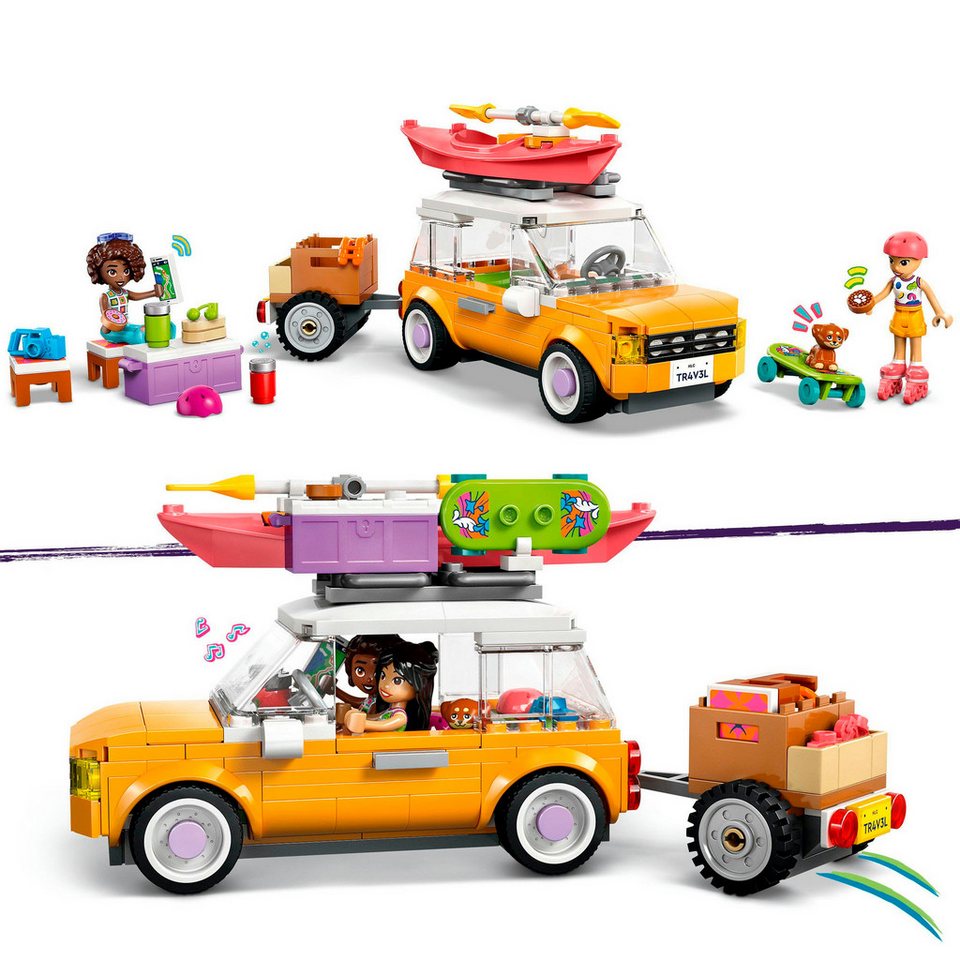 LEGO® Abenteuertrip mit Freunden (42659), LEGO Friends Konstruktionsspielsteine, (220 St), Made in Europe