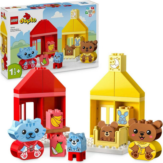 LEGO® Alltagsroutinen: Essen & Schlafenszeit (10414), LEGO DUPLO My First Konstruktionsspielsteine, (28 St), Made in Europe