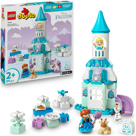 LEGO® Annas und Elsas Party im Eispalast (10455), LEGO DUPLO Disney™ Konstruktionsspielsteine, (54 St), Made in Europe