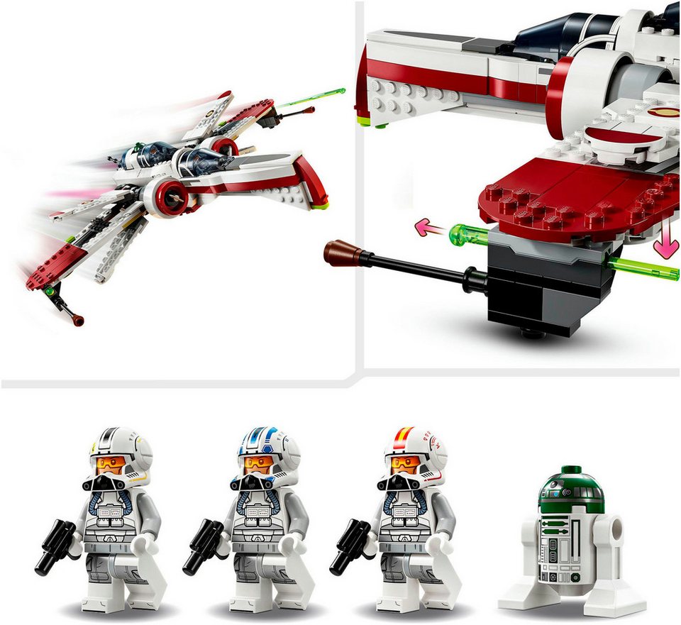 LEGO® ARC-170 Starfighter™ (75402), LEGO Star Wars Konstruktionsspielsteine, (497 St), Made in Europe