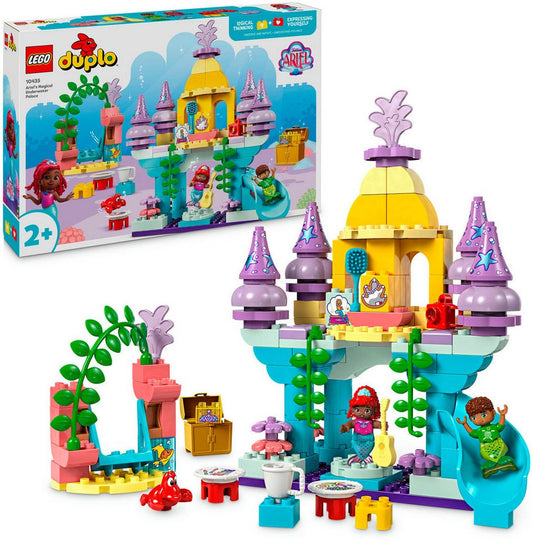 LEGO® Arielles magischer Unterwasserpalast (10435), LEGO DUPLO Disney™ Konstruktionsspielsteine, (116 St), Made in Europe