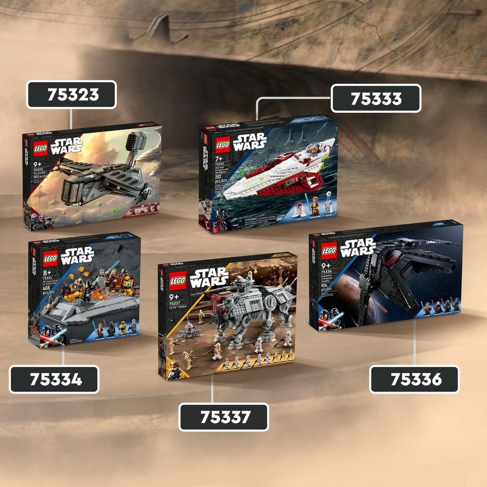 LEGO® AT-TE Walker (75337), LEGO® Star Wars™ Konstruktionsspielsteine, (1082 St), Made in Europe