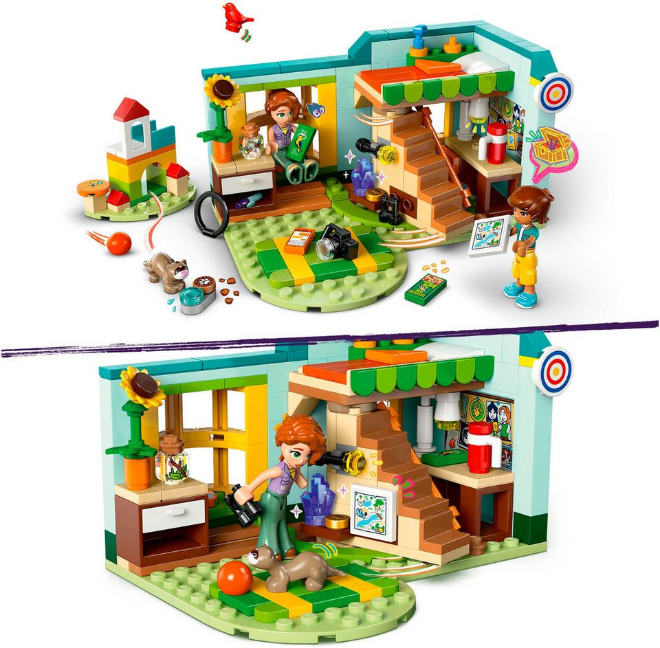 LEGO® Autumns Zimmer (42646), LEGO Friends Konstruktionsspielsteine, (222 St), Made in Europe