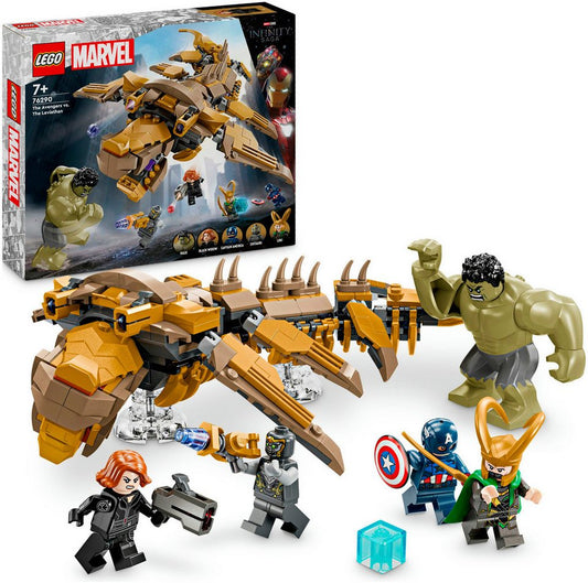 LEGO® Avengers vs. Leviathan (76290), LEGO Super Heroes Konstruktionsspielsteine, (347 St), Made in Europe