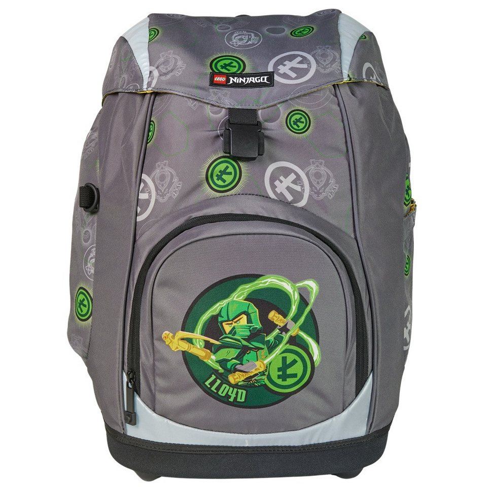 LEGO® Bags Schulrucksack Nielsen Master of Energy Ninjago Schulranzen (Set, 1-tlg), Lego Ninjago Schultasche 1. Klasse