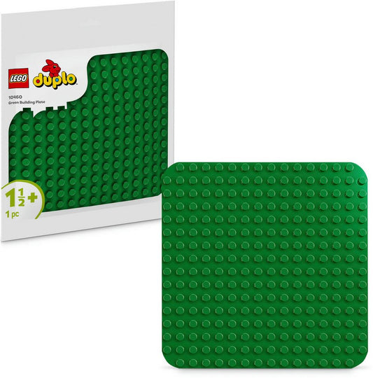 LEGO® Bauplatte in Grün (10460), LEGO DUPLO Classic Konstruktionsspielsteine, (1 St), Made in Europe