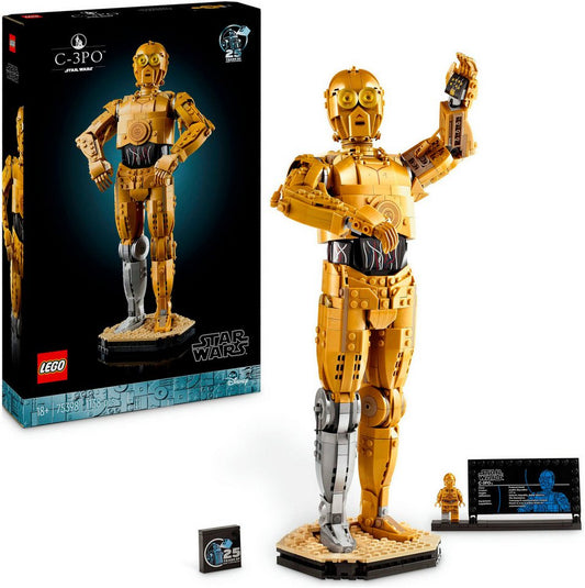 LEGO® C-3PO™ (75398), LEGO Star Wars ™ Konstruktionsspielsteine, (1138 St), Made in Europe