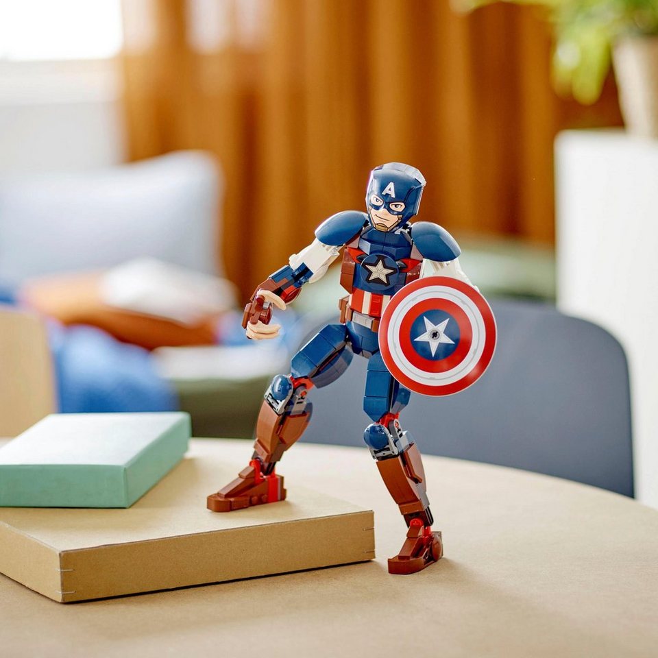 LEGO® Captain America Baufigur (76258), LEGO® Marvel Konstruktionsspielsteine, (310 St), Made in Europe