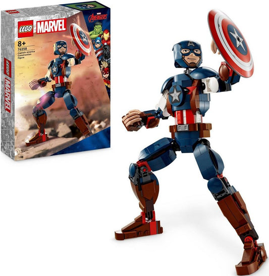 LEGO® Captain America Baufigur (76258), LEGO® Marvel Konstruktionsspielsteine, (310 St), Made in Europe