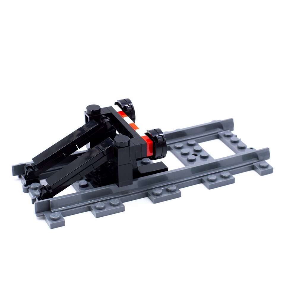LEGO® City Zubehör: Prellbock für Eisenbahnschienen Spielbausteine