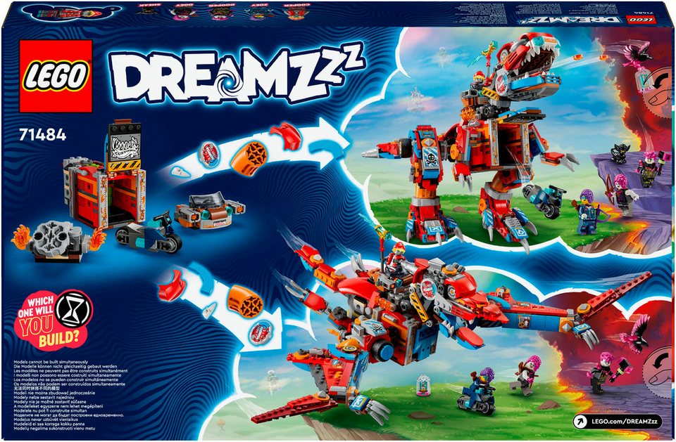 LEGO® Coopers Dino-Mech C-Rex (71484), LEGO DREAMZzz Konstruktionsspielsteine, (917 St), Made in Europe