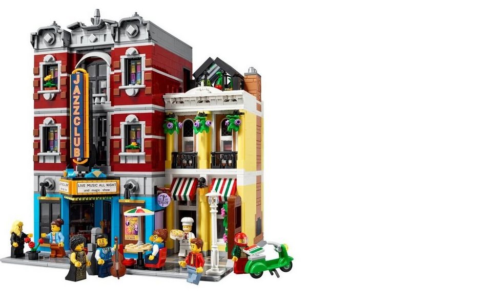 LEGO® Creator Expert 10312 - Jazzclub Spielbausteine, (2899 St)