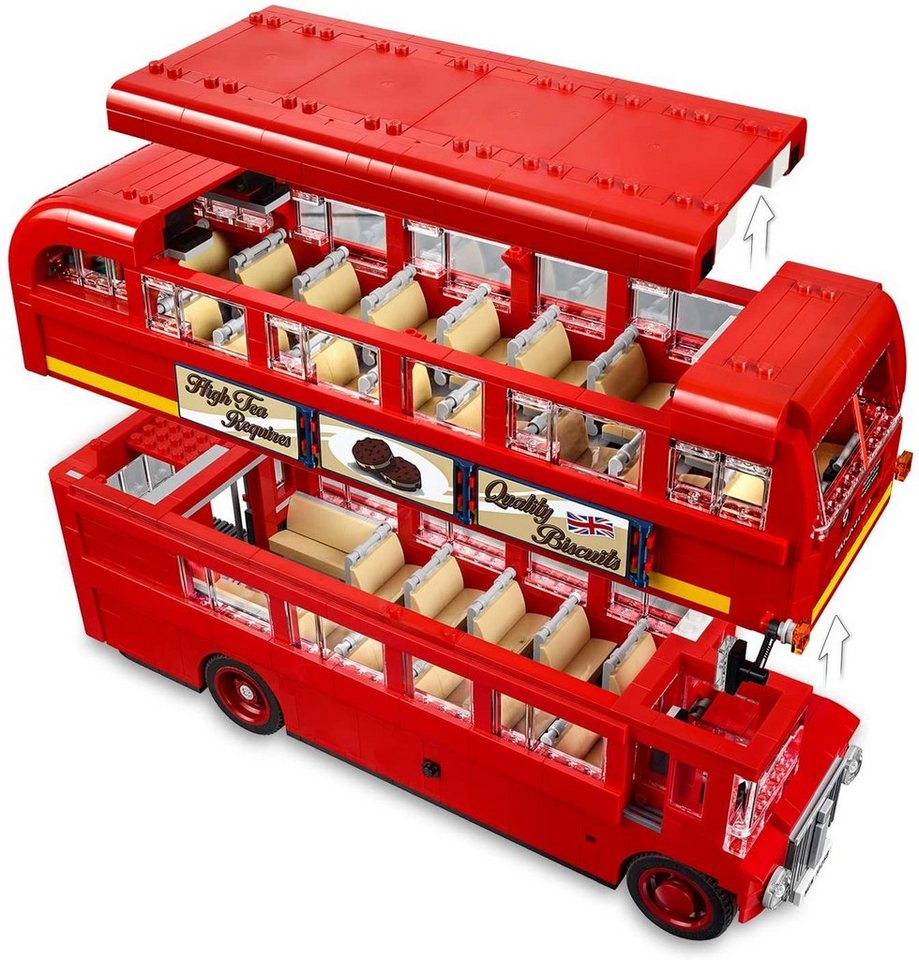 LEGO® Creator - Londoner Bus (10258) Spielbausteine, (1686 St)