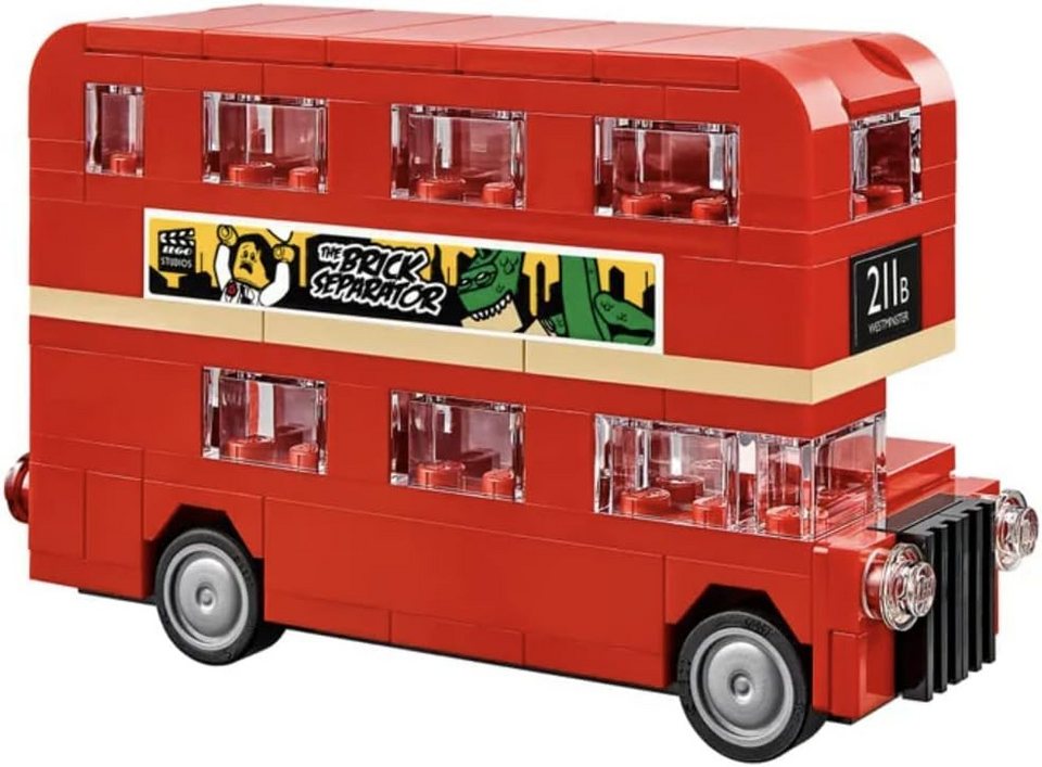 LEGO® Creator - Londoner Bus 3-in-1 (40220) Konstruktions-Spielset, (London Bus, London Bus)